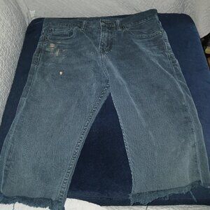 Levi's Black cut off shorts 29